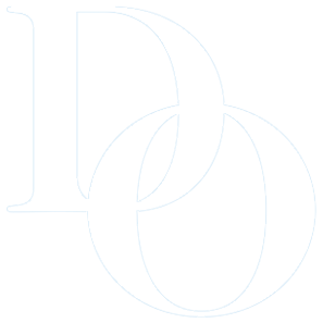 David Okrent White Logo